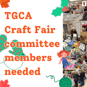 TGCA Craft Fair Committee member opportunities